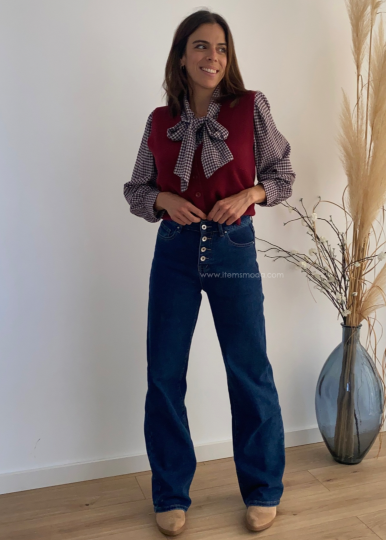 Jeans Boton