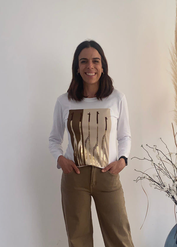 Camiseta Jirafa