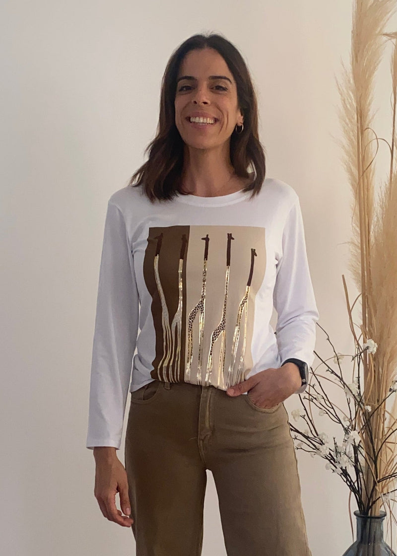 Camiseta Jirafa